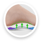 Acupressure cushions