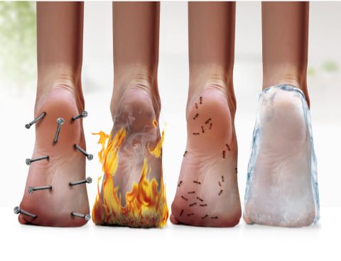 Foot pain symptoms