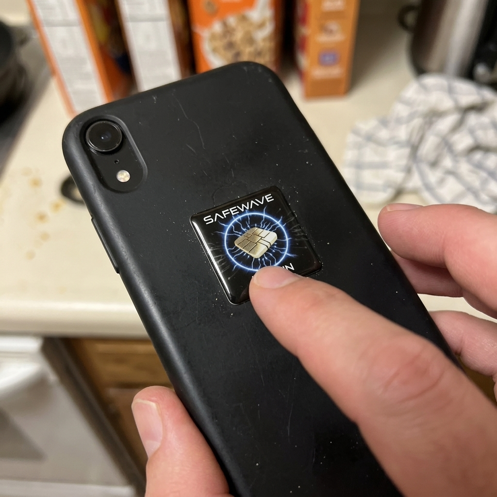 SafeWave on iPhone XR